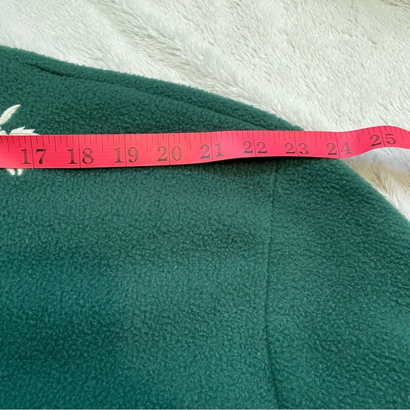 Women’s Edition Green Fleece Button Up Cardigan Sweater Vintage Size M - Picture 3 of 6